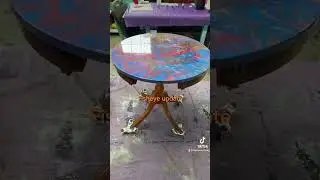 Epoxy resin pour fisheye update ugly