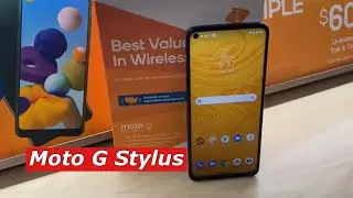 Moto G Stylus 2021 Boost Mobile unboxing quick look