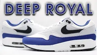 Подробный обзор кроссовок Nike Air Max 1 &laquo;Deep Royal Blue&raquo;