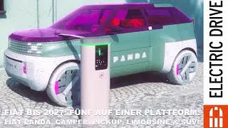 FIAT Fahrplan bis 2027 f&uuml;nf neue Fahrzeuge auf einer Plattform Electric Drive News