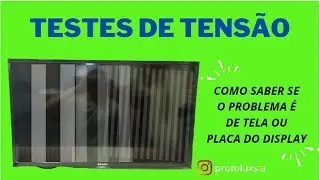 TV SEMP TCL L32D2900 COM LISTRAS NA TELA