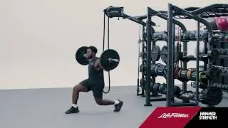 Synrgy Bar Forward Lunge | Life Fitness / Hammer Strength