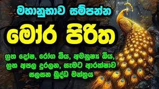 මෝර පිරිත හා ජය පිරිත Mora Piritha and Jaya piritha උදේ හවස ශ්‍රවණය කරන්න ඔබේ ජීවිතයට ආරක්ෂාව පිණිස