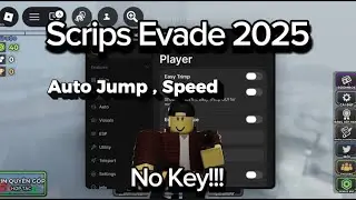 Evade *KEYLESS* Script ( Automatic-farm✨,Esps🤩,Change Speed/Jump,Auto-Emote & More)