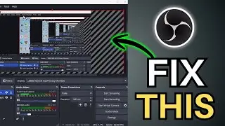 How To FIX Bars On Screen In OBS Studio!