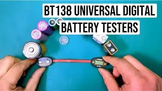 BT138 Universal Digital Battery Testers