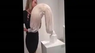 amazing flexible statue not for the garden just for fun