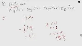 Integrate x^2 e^(x^3) dx