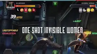 How to beat uncollected invisible women one shot Marvel contest of champions