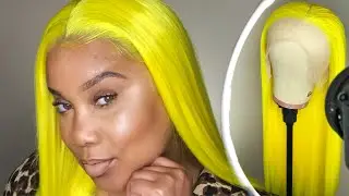 🍋💛✨Lemon Yellow Wig Under $60 !!  | JumWigs | Simone Chanel