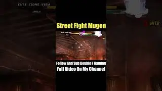 [Street Fighter Mugen] Clone Vega vs ICeRyu  #shorts #streetfighter6 #streetfightermugen