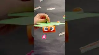 How to make aeroplane ✈️ ￼paper craft short video idea @Magicartncraft #shorts #craft #viral #gift ￼