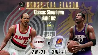 NBA 2K26 | '05 Suns vs '91 Trail Blazers | Gameplay | Cross-Era G102