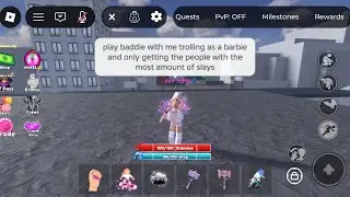 play baddies with me trolling as an barbie and only getting people with the most amount of slays 💖