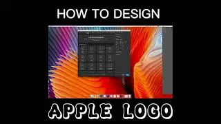 how to make logo within 1 min in AI || Making apple logo #shorts #logo #youtubeshorts