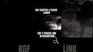 kgf chapter 3 Teaser Leaked 😱 | kgf chapter 2 deleted scene | kgf chapter 3 Teaser | Kgf 3 Trailer