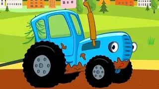 Едет трактор по полям 🚜🌾 Песенка про Синий Трактор &ndash; Сборник &ndash; Синий Трактор &ndash; Песенки для малышей