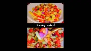 Healthy Salad 😋 🥗#salad#nooil#saladrecipe#nooilrecipe #healthysalad#healthyrecipes#shorts#shortsfeed