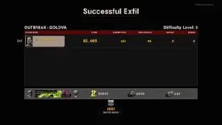 Solo exfil Black ops cold war zombies | Outbreak collapse