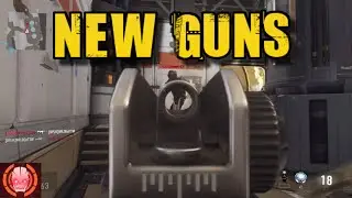 CoD AW Legendary Guns gameplay (M16, AK47, CEL-3)