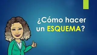 C&Oacute;MO HACER UN ESQUEMA- PRIMARIA