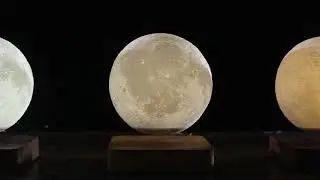 HCNT-Floating moon lamp