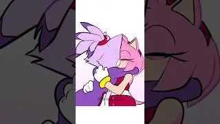 AMY E BLAZE??? | FaiockDubs Shorts #fandubbr #sonic #amyrose #blazamy #memes #faiockdubs