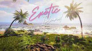 Exotic Island Retreat &ndash; 3D Game Environment | Virtual Chill Escape