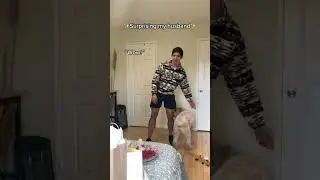 Surprised my husband with a *SPICY* outfit #shorts #couplegoals #couple