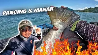 Dapat Ikan MONSTER Terus Di Masak | Wild Camping Catch & Cook Malaysia | Pasang ENJIN Paling MURAH