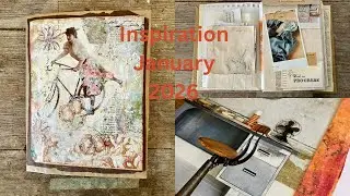 #inspiration26 ~ Junk Journal Flip Through ~ Inspiration January 2026 #junkjournal #inspiration