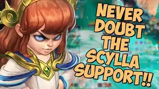 Don’t Disrespect This SUPPORT! | Scylla Support Gameplay | SMITE 2 Ranked Conques