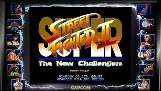Super Street Fighter II The New Challengers Longplay (Playstation 4)