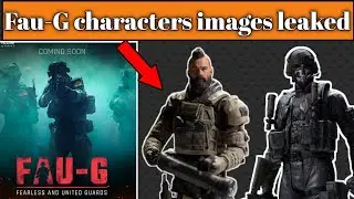 Fau-g game characters|Faug game characters images leaked| Full details|