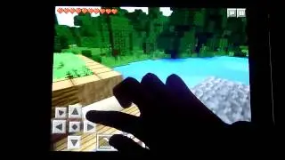 Minecraft PE Jungle Biome Survival #3 - Village Makeover (Part 1)