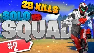 Solo vs Squad, 28 kills | Omega Legends
