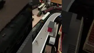 BR Class 20 D8138 and  Stanier Black Five No.44932 BR Lined Green Leave for the WFMRC on Tuesday
