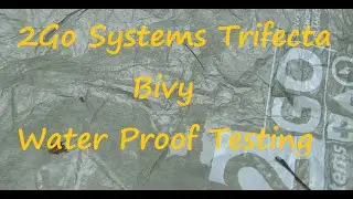 Испытания на водонепроницаемость 2Go Systems Trifecta Bivy