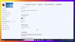 Set up Chinese language input