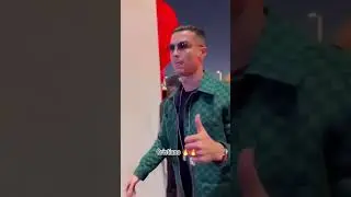 Ronaldo Dubai entry🔥