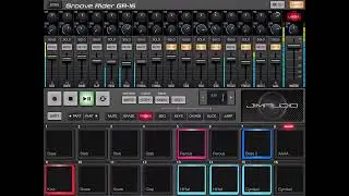 Groove Rider 16 GR16 - Bank D - Trip Hop - Hip Hop. All patterns sound test