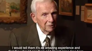 Henry Bloch Visits the New Bloch Galleries