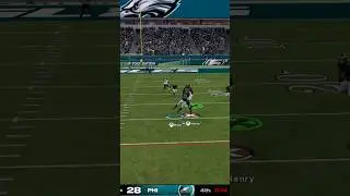 Game sealing interception 💯 #shorts #madden #gaming #philadelphiaeagles #fyp
