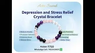 #Depression#stress#Relief #crystal#Bracelet# Astrology #ordernow