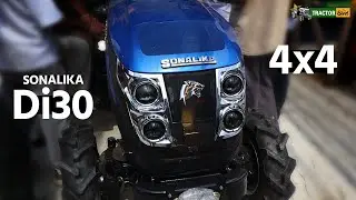 Sonalika Tiger Di 30 Mini Tractor - बागबानी का बादशाह, अब 4x4 में! 👑🚜