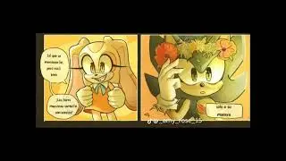 ♡Corona de flores♡ comic de sonic y cream