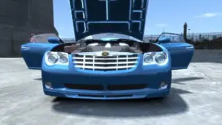 GTA 4 IV 2007 CHRYSLER CROSSFIRE CRASH TESTING HD