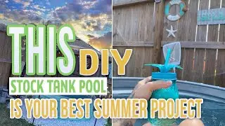 This DIY Stock Tank Pool Is Your Best Summer Project