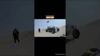 Sandrail Crash #builtnotbought #steering #dunebuggy #crash
