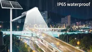 Best Split Solar Light for Highways &ndash; High Brightness, Separate Panel Design - BS-TE Series